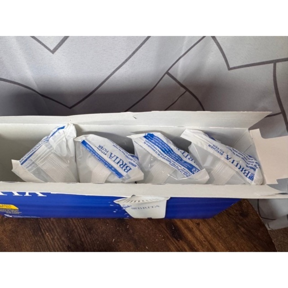 Brita NEW 4 pack Standard Replacement Water Pitcher Filters Filtration Water - Picture 6 of 7